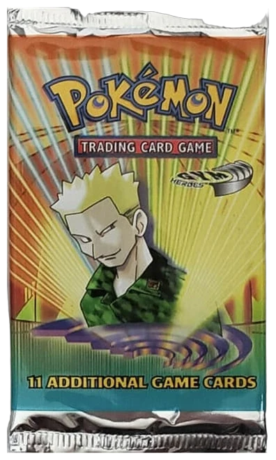 Gym Heroes booster pack, 1999&ndash;2003 Wizards era
